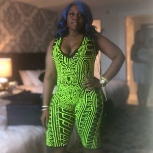 Geometric jumpsuit